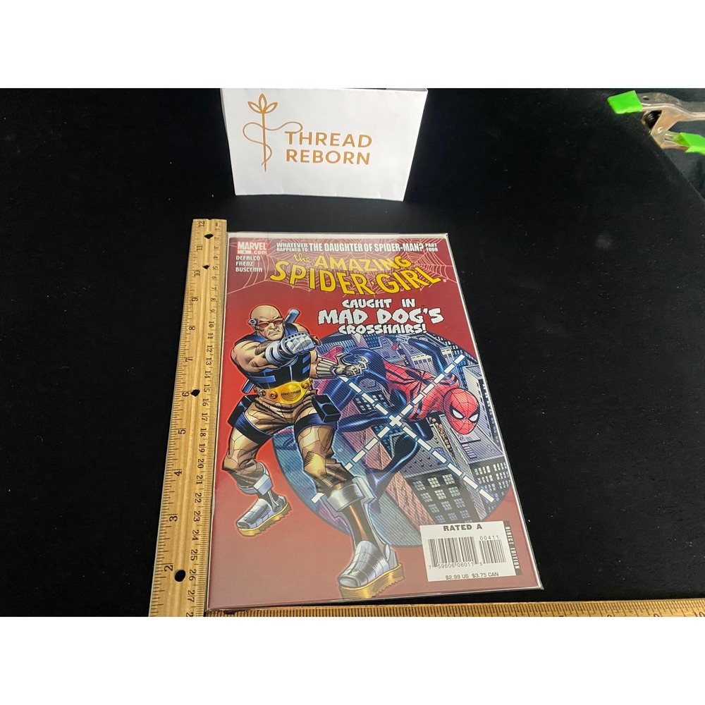 Amazing Spider-Girl Comic Book Marvel Defalco Buscema‎ Mad Dogs Crosshairs